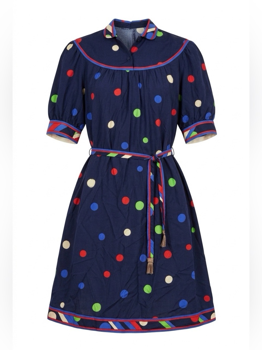 Leonard Studio vintage silk dress 70s/80s - size 1 (small)